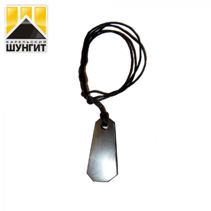 Кулон Колокольчик шунгит